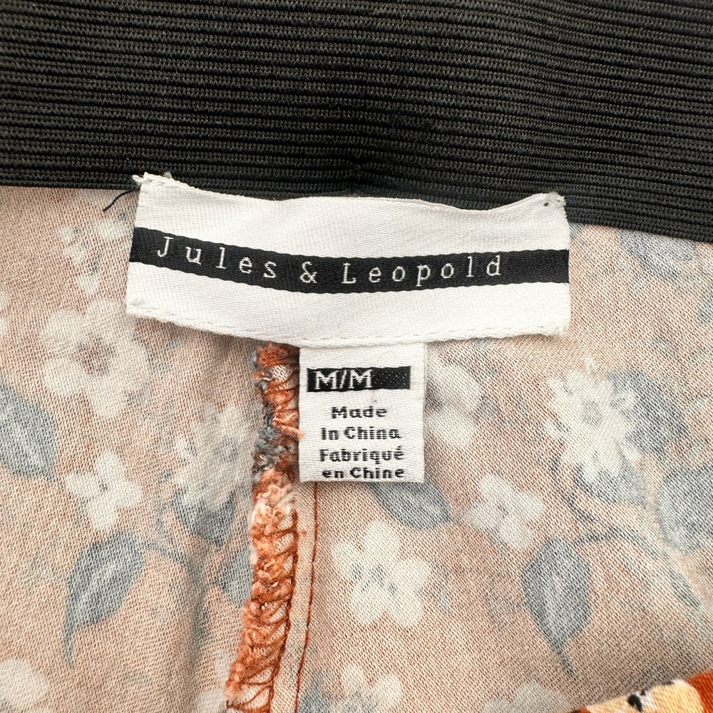 007 - jules & leopold Women's Skinny Leg Floral Pant Size Medium - Picture 6 of 7